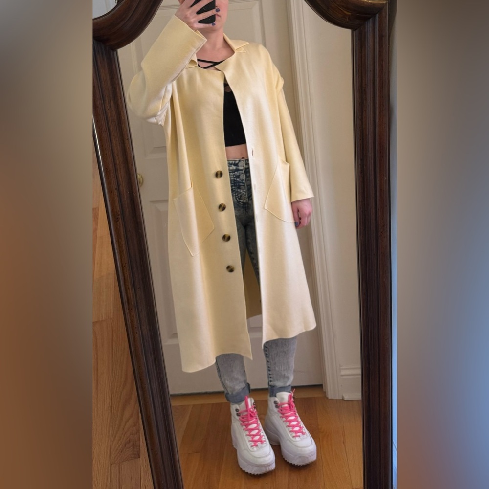 ~2 for $12~ Long Cream Cardigan